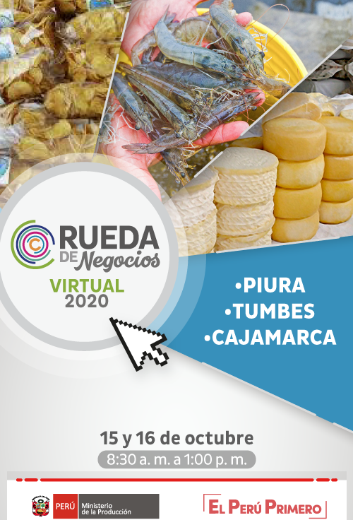 Rueda de Negocio Virtual 2020: Piura, Tumbes y Cajamarca